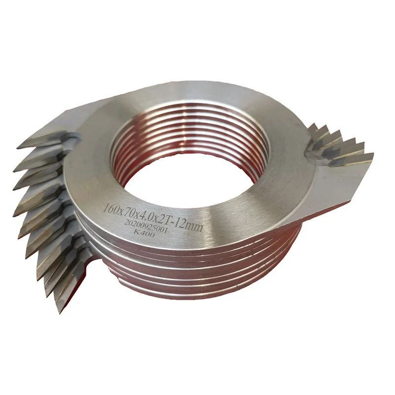 High precision carbide tipped jointer knives TCT finger joint cutter for glulam glued laminated timber