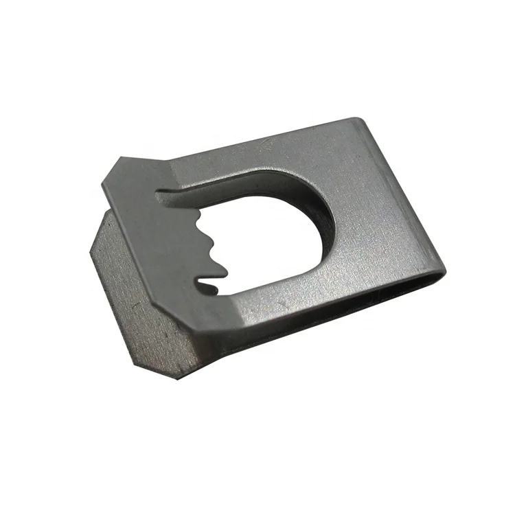 Custom Small Spring Steel AISI 1095 Blue Temper Tattoo Two Clip Spring