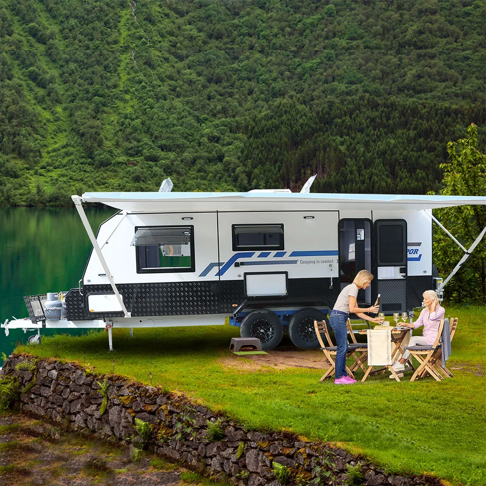 Luxury Terrain Tuff 2 4 Person Sleeper Berth Extreme Off Road 4X4  Overland Caravans Camper Australian For Sale