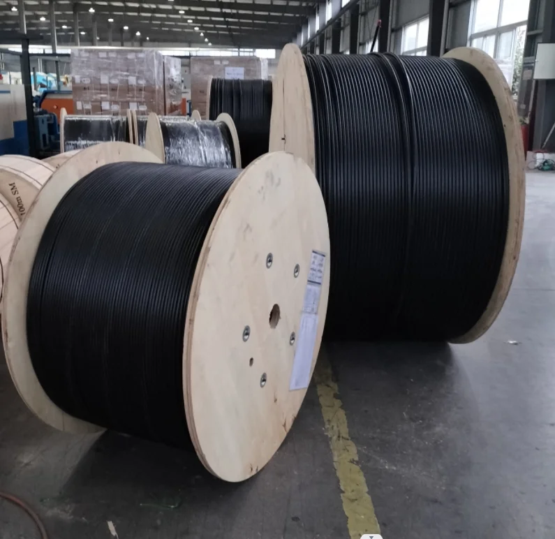Span 80 100 метров 12 24 48 72 96 144 ядро воздушная одномодовая G652D полностью диэлектрическая самоподдерживает оптоволоконный кабель ADSS
