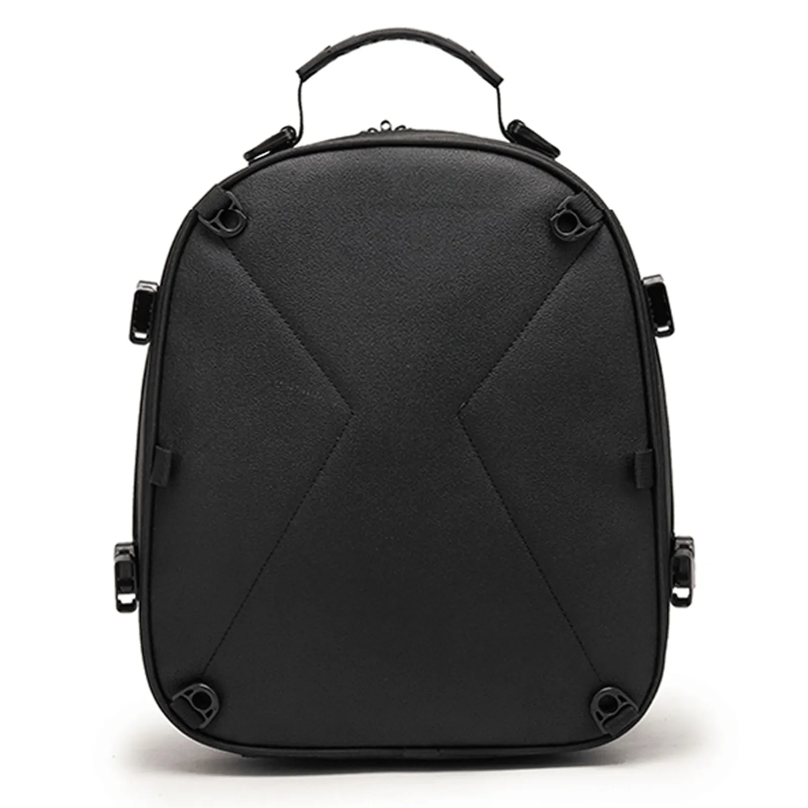 Multifunctional Motorcycle Tail Bag Waterproof Expandable Rider Backpack Cycling Bag With Reflective Strip