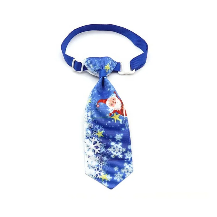 Latest Model Christmas Small Dog Collar Tie Scarf pet Necktie for Puppy Cat