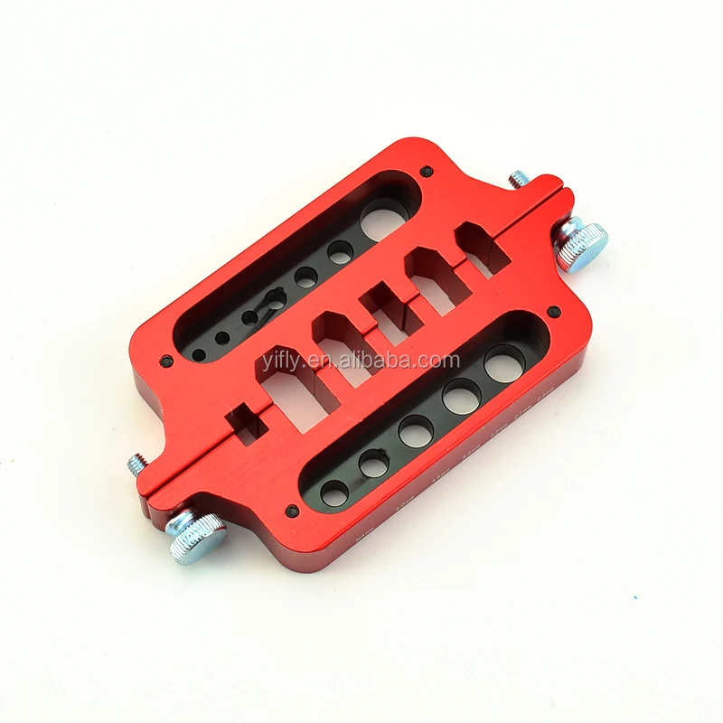 Aluminum Welding Soldering Insulate Station Jig RC Tools for XT60 XT90 Deans T Banana Plug Connector