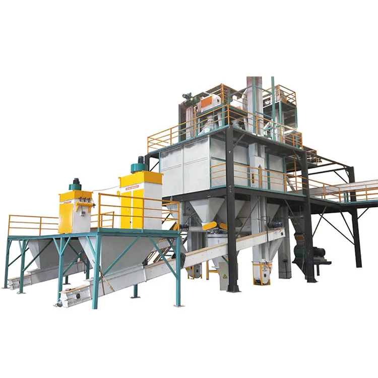 Professional Fertilizer Pellet Machine Plant Chicken Feed Pellet Automatic Animal Feed Production Line