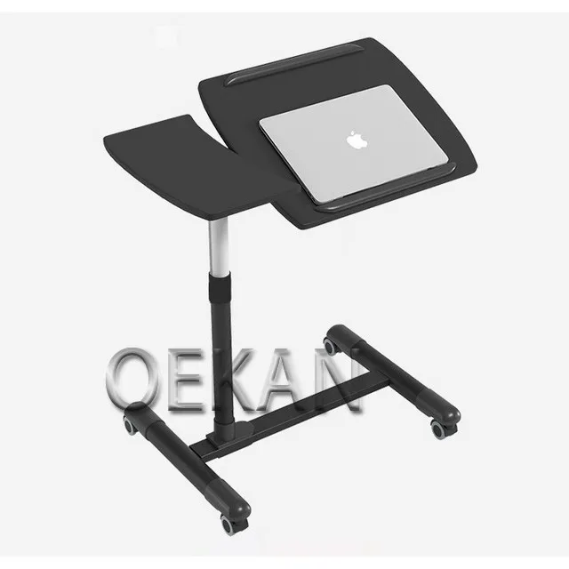 Hospital Furniture or Medical School Use Metal Ergonomical Design Envirment Friendly Moving Bedside Table for One