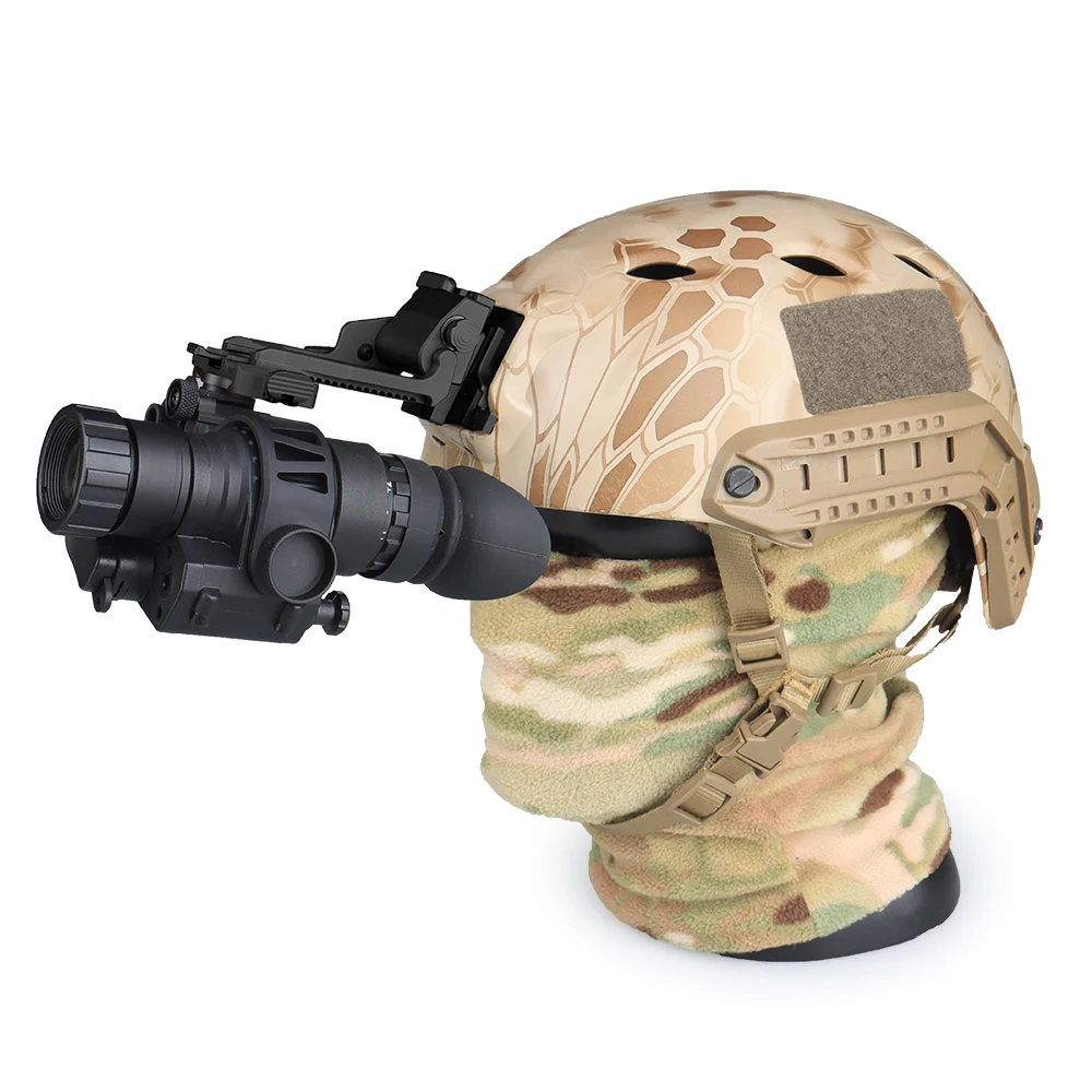 Hunting Accessories pvs18 bridge monocular device Night Vision Goggles Helmet Mount HK24-0258 Digital PVS 14 NVG Scope Adapter