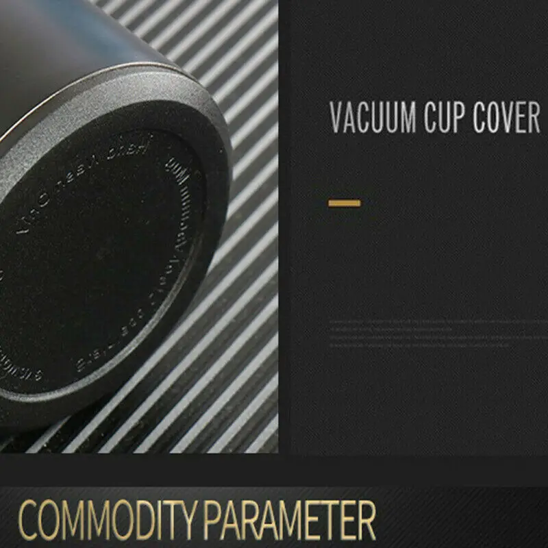 500ML Stainless Steel Water Thermos Bottle Durable LED Temperature Smart Water Bottle
