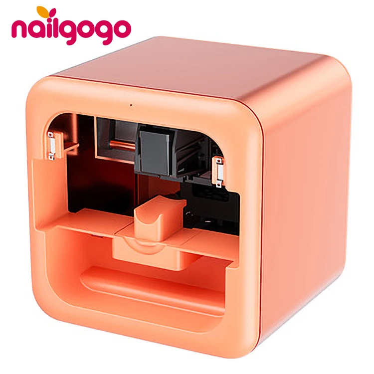Nailgogo K2 small wifi painting photo manicure nail polish first model finger and toe 2 in 1 nail printer