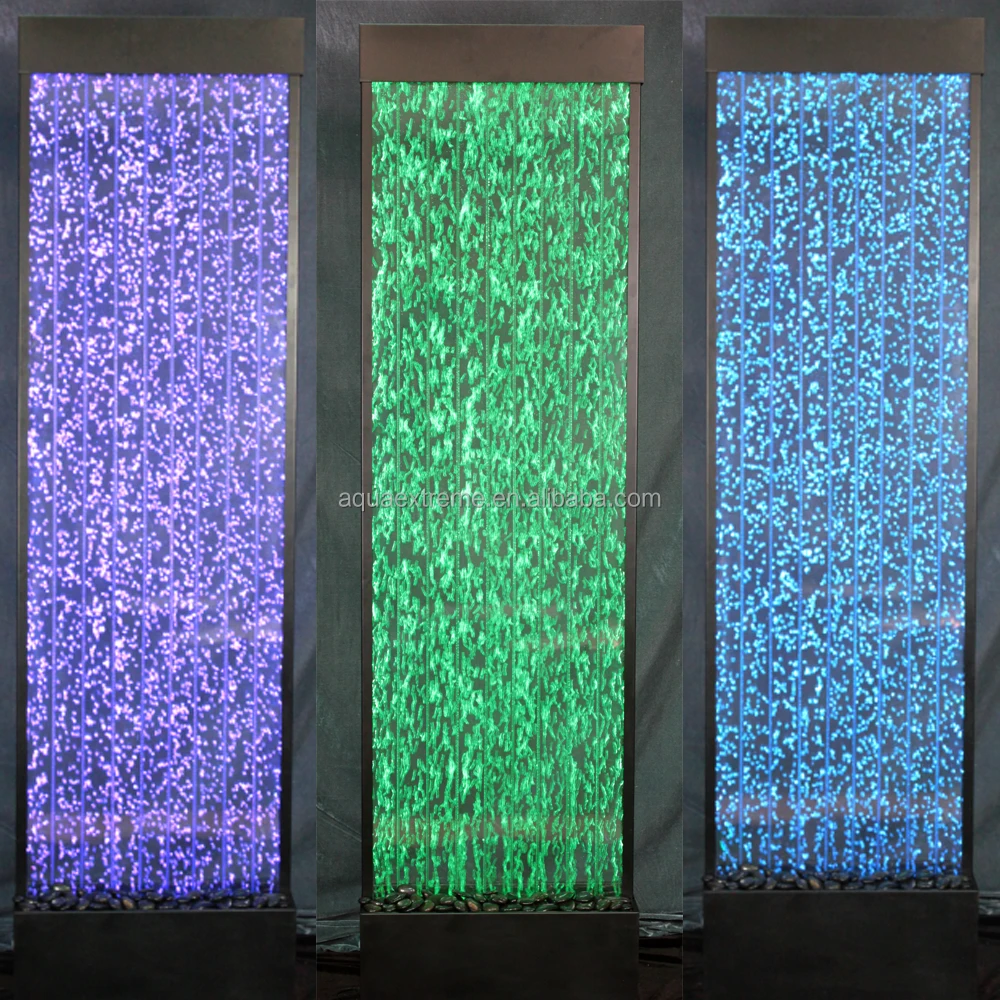 Светодиодная панель с водяными пузырями перегородка для комнаты украшение фонтан меняющий цвет светодиодное освещение