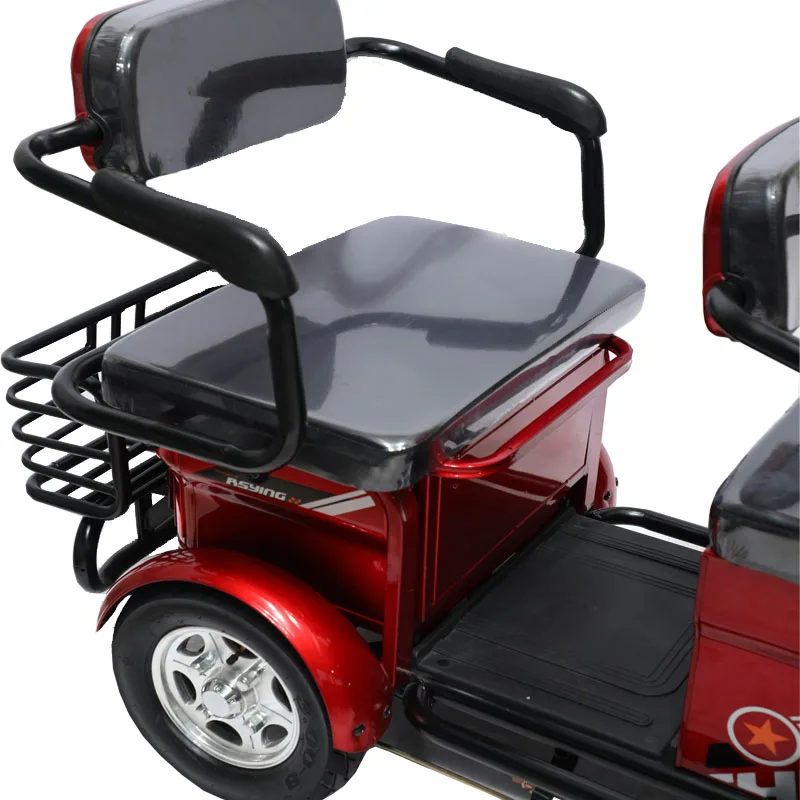 High Quality 2000W Electric Scooter Big Seat 3 Wheels 45km/h Speed 60V 50km  Electric Scooter For Adults