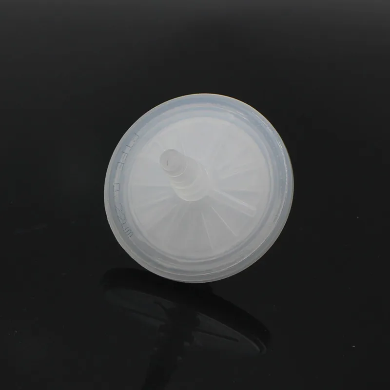 Factory Supply 0.22/0.45 Hydrophilic Syringe Filter PTFE Membrane Laboratory 50mm Syringe Filter