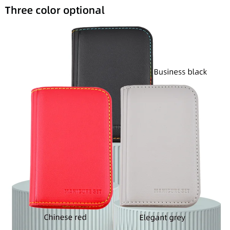 Wholesale Custom logo woman Travel manicure & pedicure set Beauty Care stainless steel Nail Clippers Tools Manicure Set