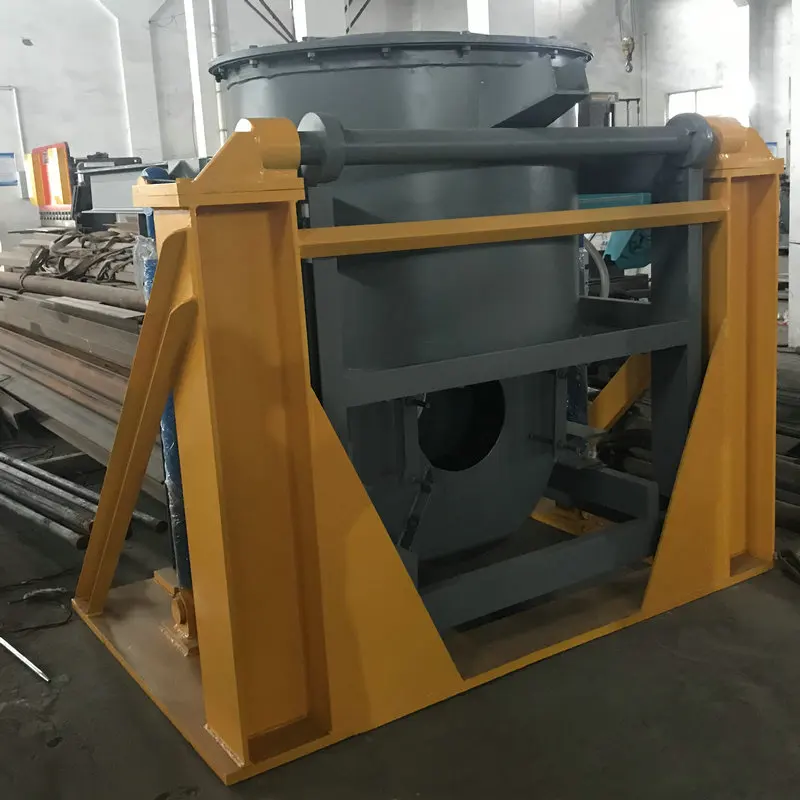 Melting Furnace for Copper Brass Bronze Industrial Electric Furnace Channel Type Brass Melting Induction Furnace