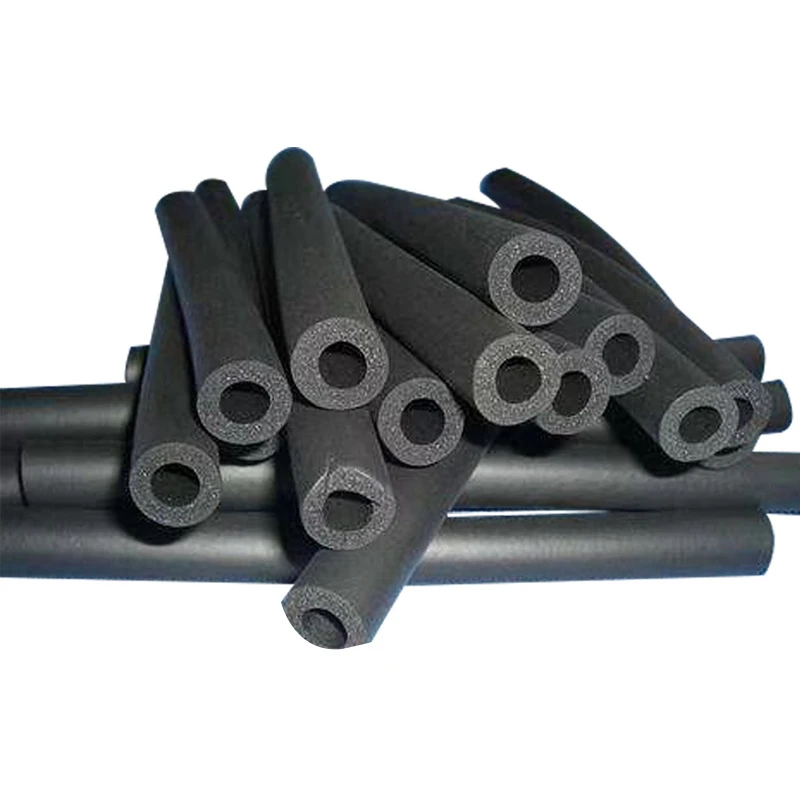 Industrial Style Soft Rubber Foam Thermal Insulation Pipe Low Temperature Resistant Plastic Air Conditioning Foam Sheet Tube