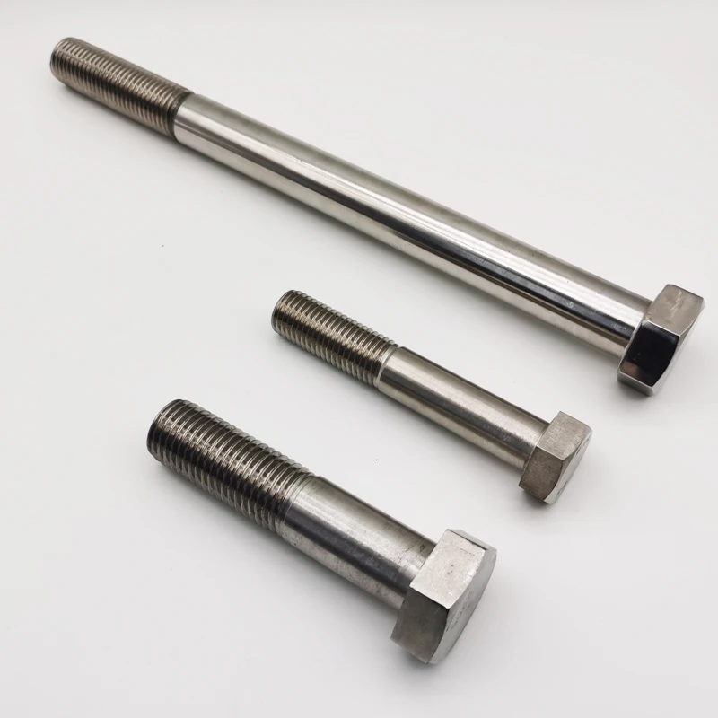 
Cheap price m10 m11 m12 bolt and nut stainless steel threaded hex bolts supplier from china 