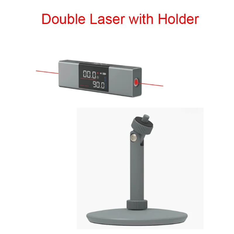 Duka XIAOMI LI1 Double Laser Protractor Digital Inclinometer Angle Measure Ruler Type-C Charging Laser Measurement