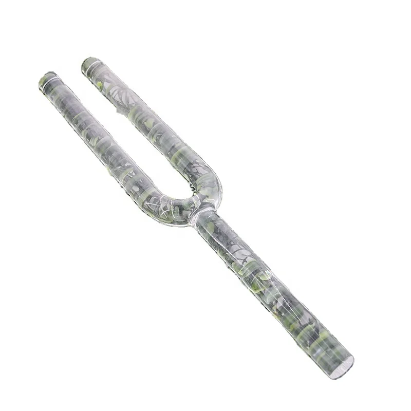 Оптовая цена, кварцевые вилки для звукозаживления фэншуй