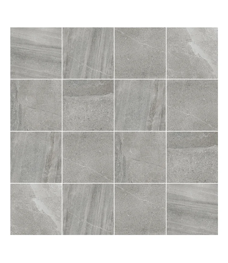 Hot Sale Polished Concrete Look Porcelain Tiles with 600 X 600mm Glazed Tiles Indoor and Outdoor interior Tiles 69505