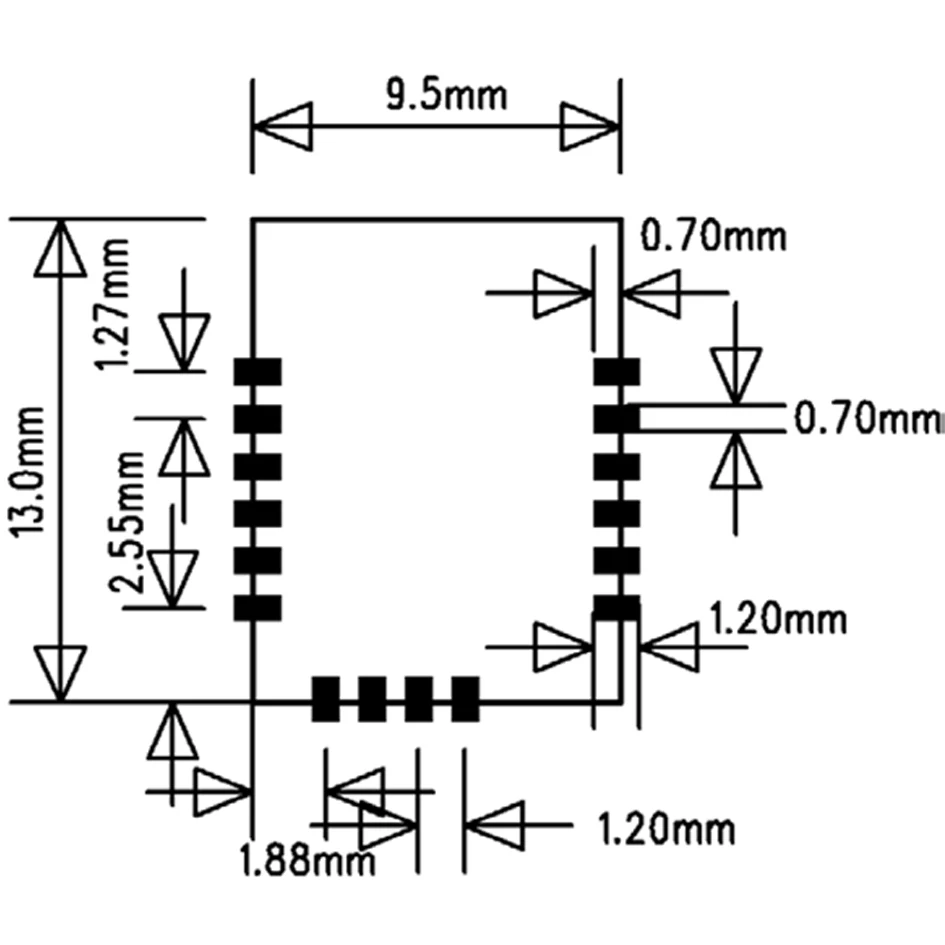 BLE speaker module BLE audio transmitter module fm modulator with BLE for car