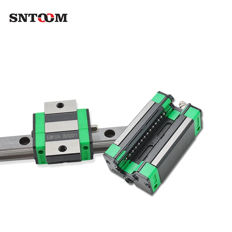 EGW aluminium sliding linear guides rail block for cnc/packing /mask machine 3D printer