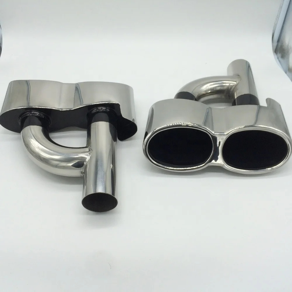 Car Exhaust Tip Stainless Steel Tail Pipe For Mercedes BENZ W221 S600 S350 S450 S300