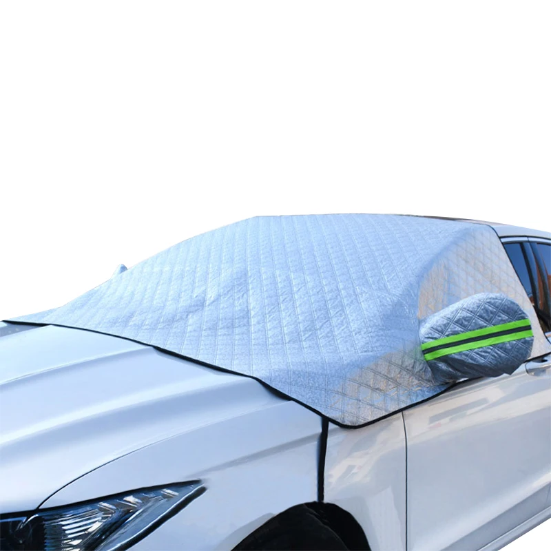 Snow Windshield Cover Car snow shield sunshield snow proof half cover car front windshield glass cover