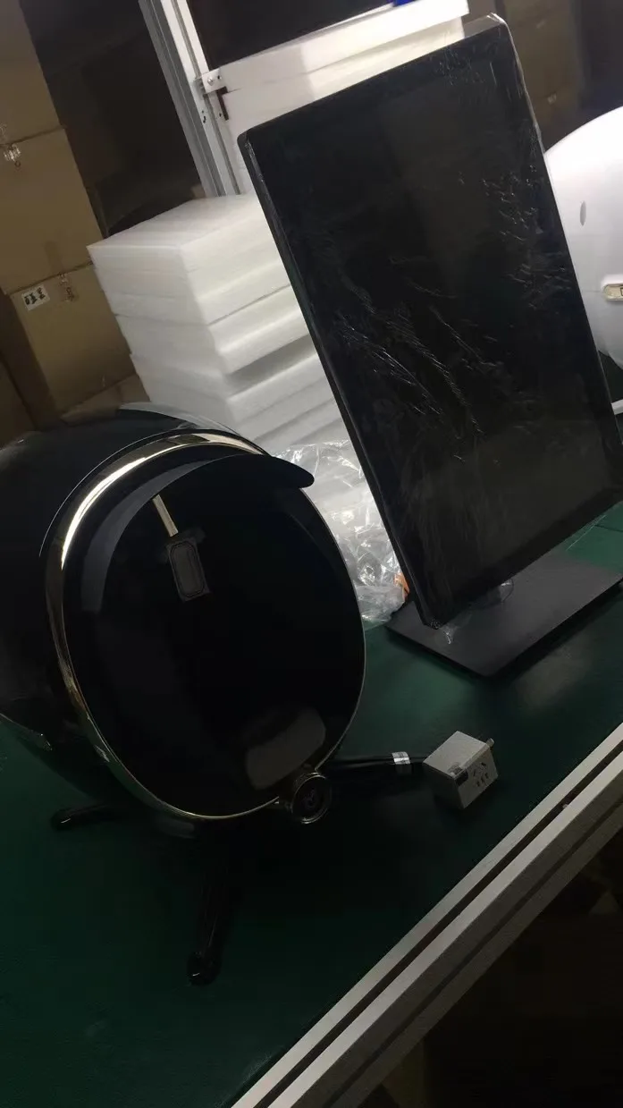 2023 Professional Smart Digital Skin Detector Skin Full Face Analyzer Scanner Machine Super Large Screen