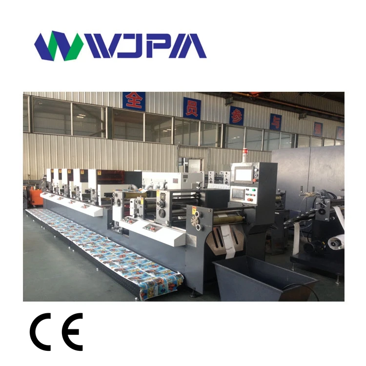 350 mm Roll To Intermittent High Speed Letterpress Label Printing