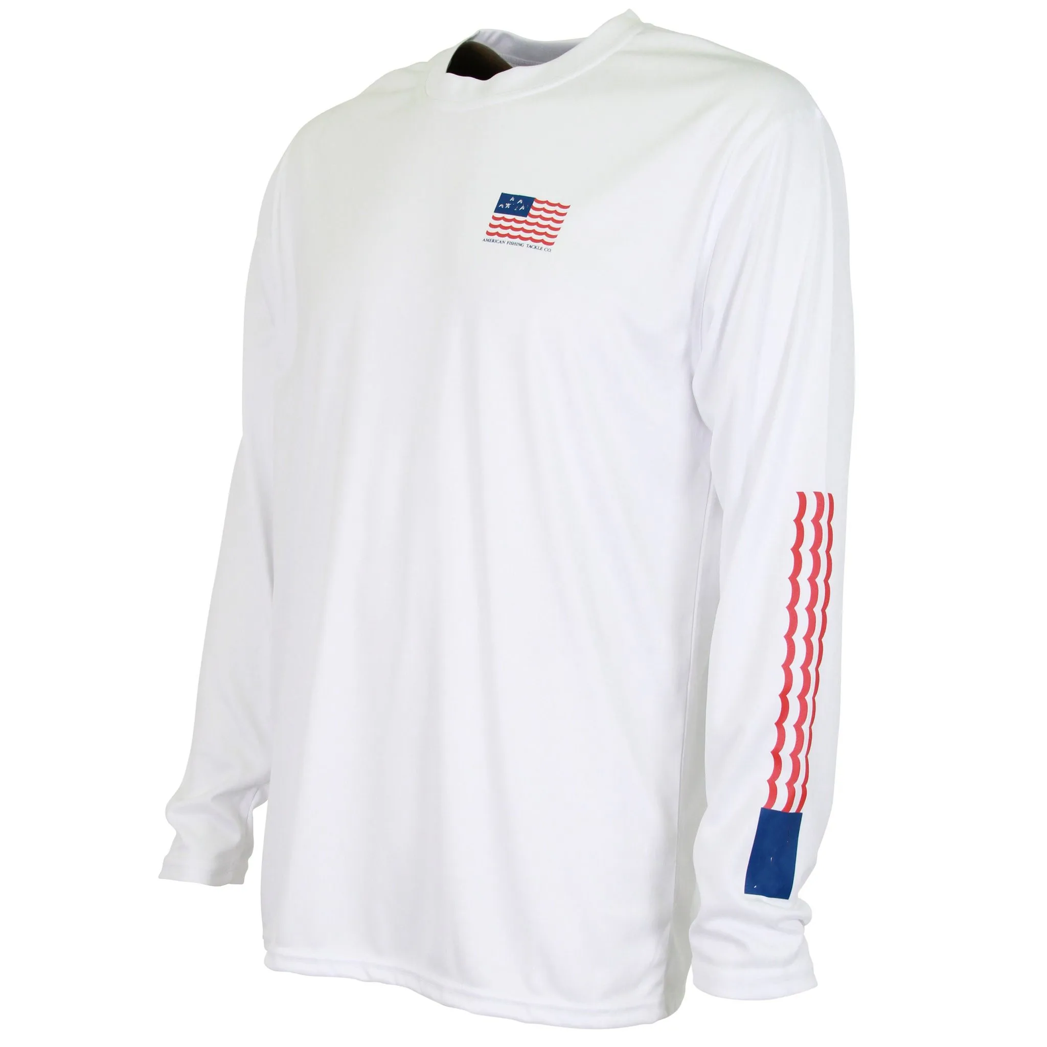Custom Long Sleeve 100% Polyester Sublimation Fishing Shirt/Hoodies With American Flag 2024
