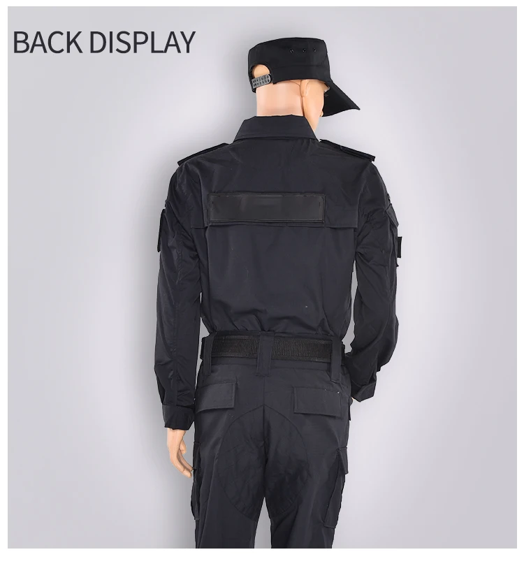 
Wholesale high quality security guard uniform security uniform tactical uniform for man 