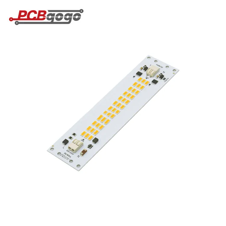OEM 2 Layers LED PCB 0.8mm Thickness PCB For LED light Electronic 5050 LED PCB