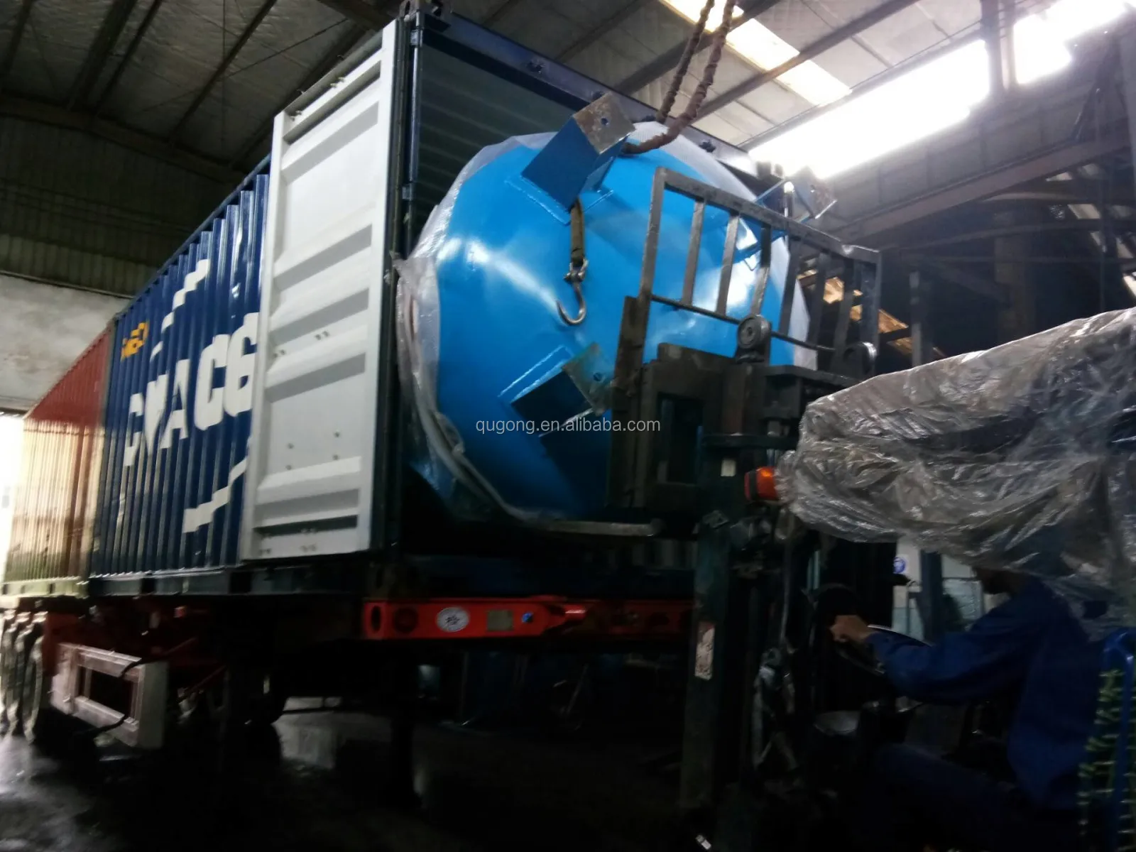 Большой объем 40 бар Воздушный бак высокого давления 300L - 4000L для