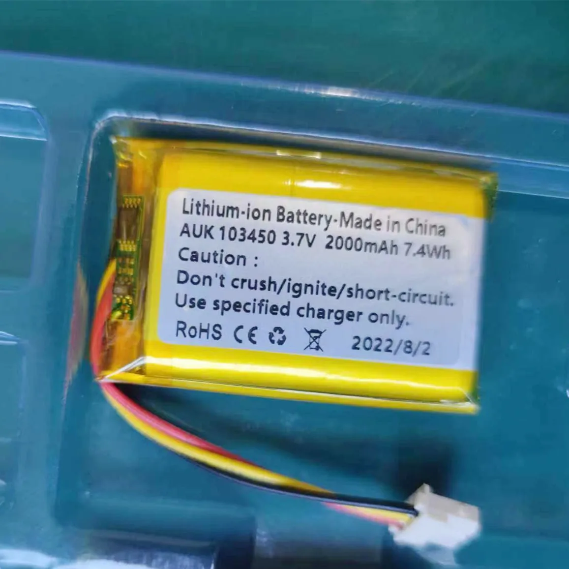 604065 103450 IEC62133 CE MSDS Сертифицированный литий-ионный Липовой Аккумулятор 3 7 В 4 2000 мАч перезаряжаемый литиевый аккумулятор для игрушек