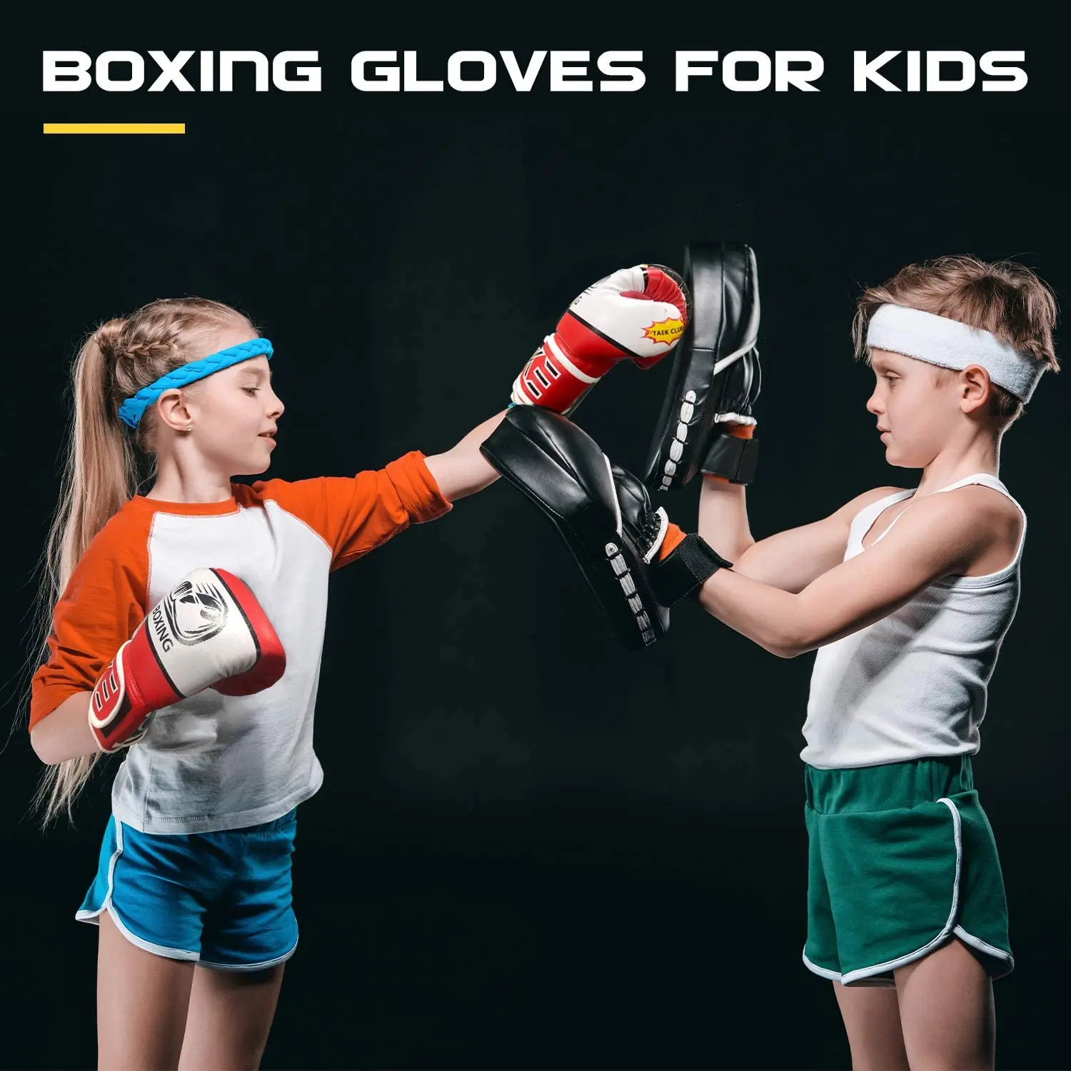  Hot Sale Custom Printed Kids Toy Training Boxing Gloves for Boys