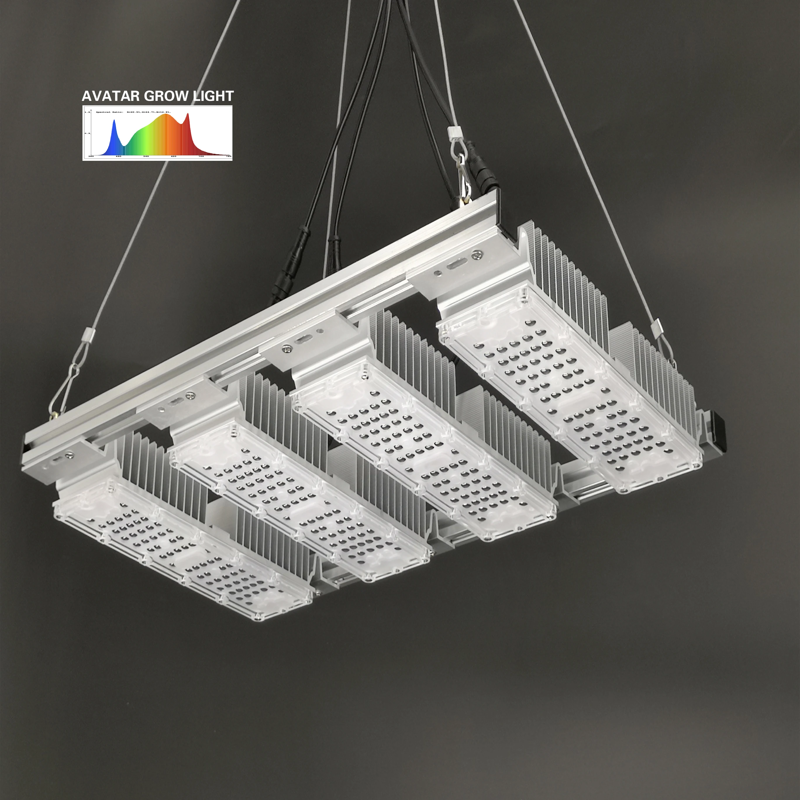 2024 new Hot-Selling Best Daisy-Chain 200W plant grow light  for Indoor Plants Greenhouse