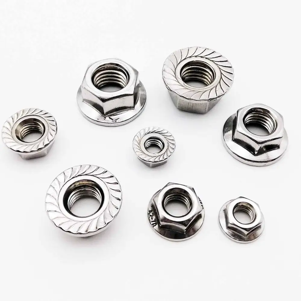 Factory direct fasteners price M3 M4 M5 M6 M8 M10 M12 stainless steel DIN934 hex nut