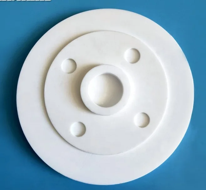 CNC Machining PTFE Plastic Flat Gasket Washer