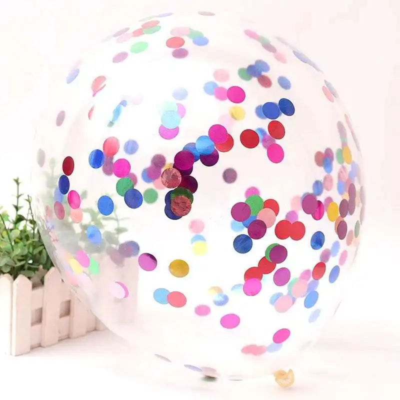 Eid Mubarak sequin Balloon Ramadan Mubarak Hajj Mubarak printed Latex Confetti Balloon kit for Muslim festival Party Decorations