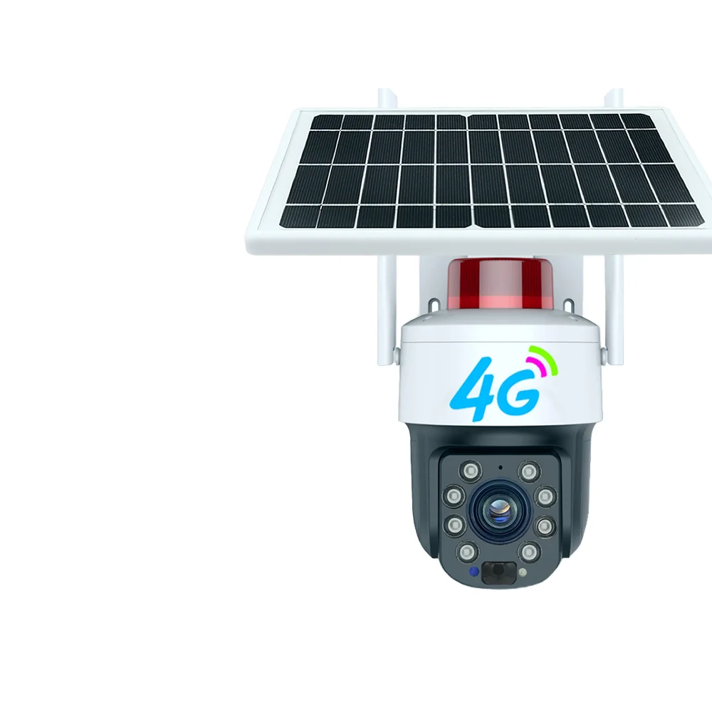 Solar Energy Dome 8Mp 5Mp 20X36X40X Zoom Network Cc Camera 4G Sim Card Outdoor Network Video Digital Security Camera
