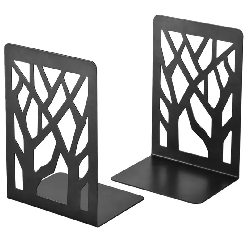Modern technology design bookshelf bookends cast aluminum decorative bookends