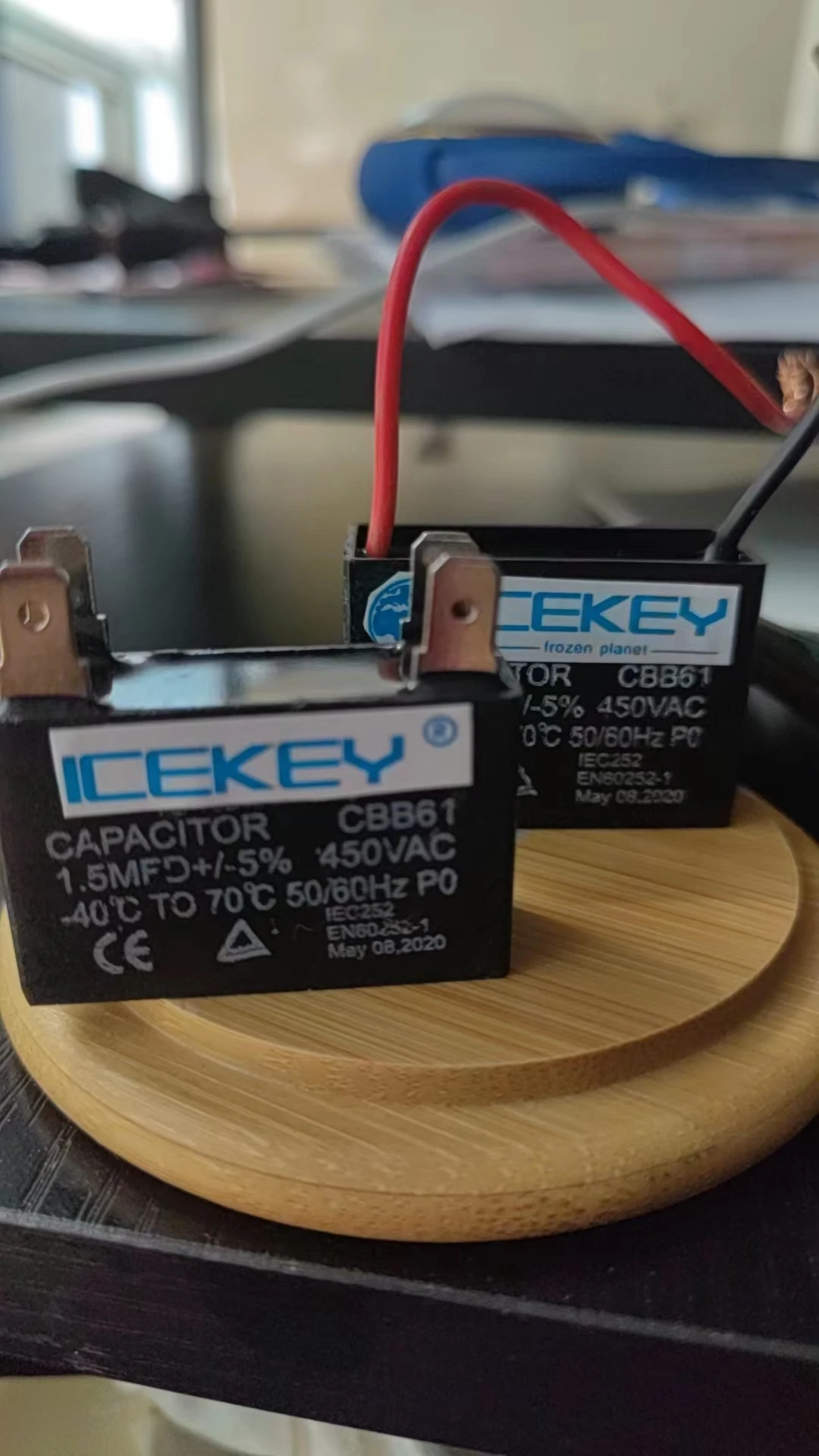 1uF to 100uF CBB60 CBB61 CBB65 Motor Run Capacitors AC 450VAC Water Pump motor starting capacitor