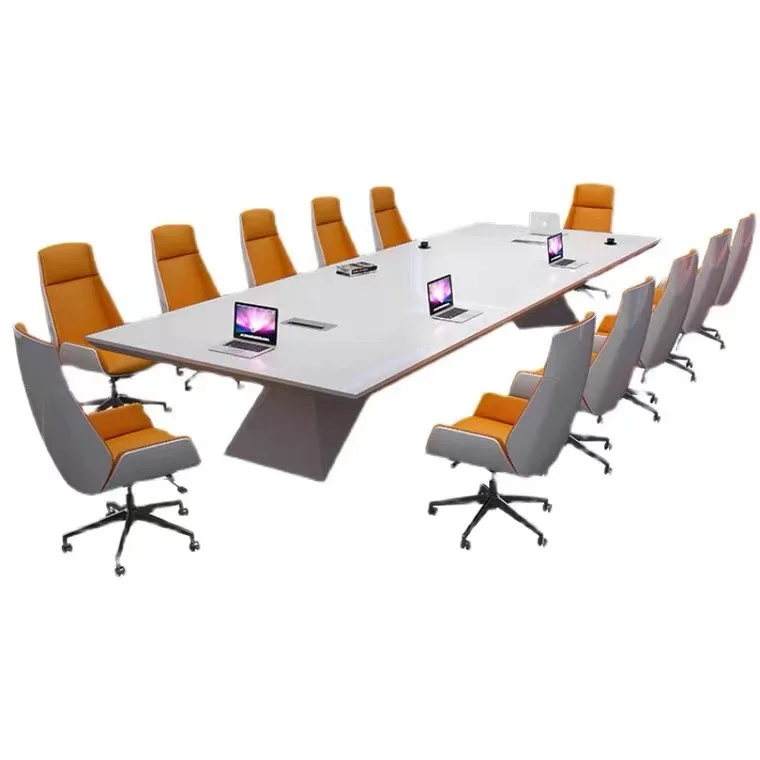 HYZ3 Custom 20 People Large Conference Tables Boardroom Desk Office Furniture Meeting desk 16 person office table meeting table