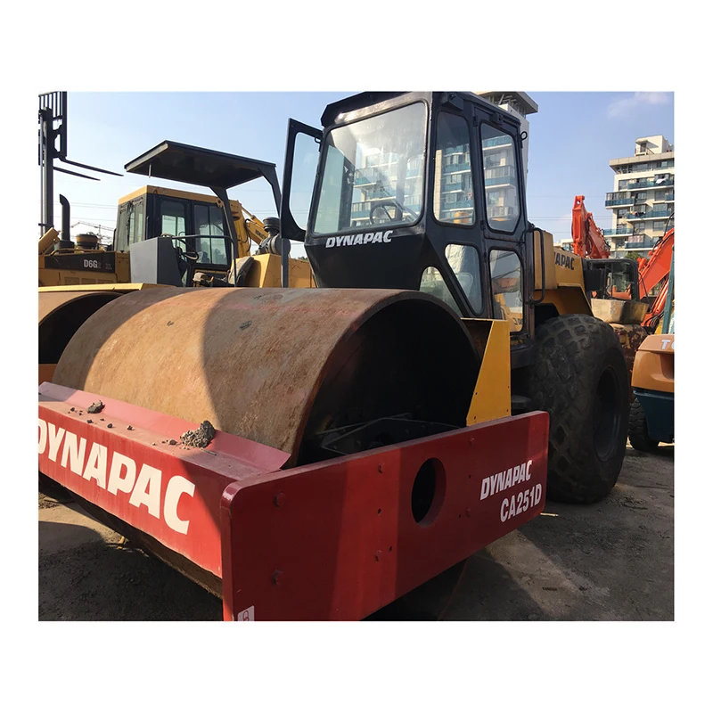 Used Dynapac Road Roller CA251 CA301 CA25D CA30D CC622 CC522 Tandom Road Roller xugo XS263J XS262J XS142J XD143Roller
