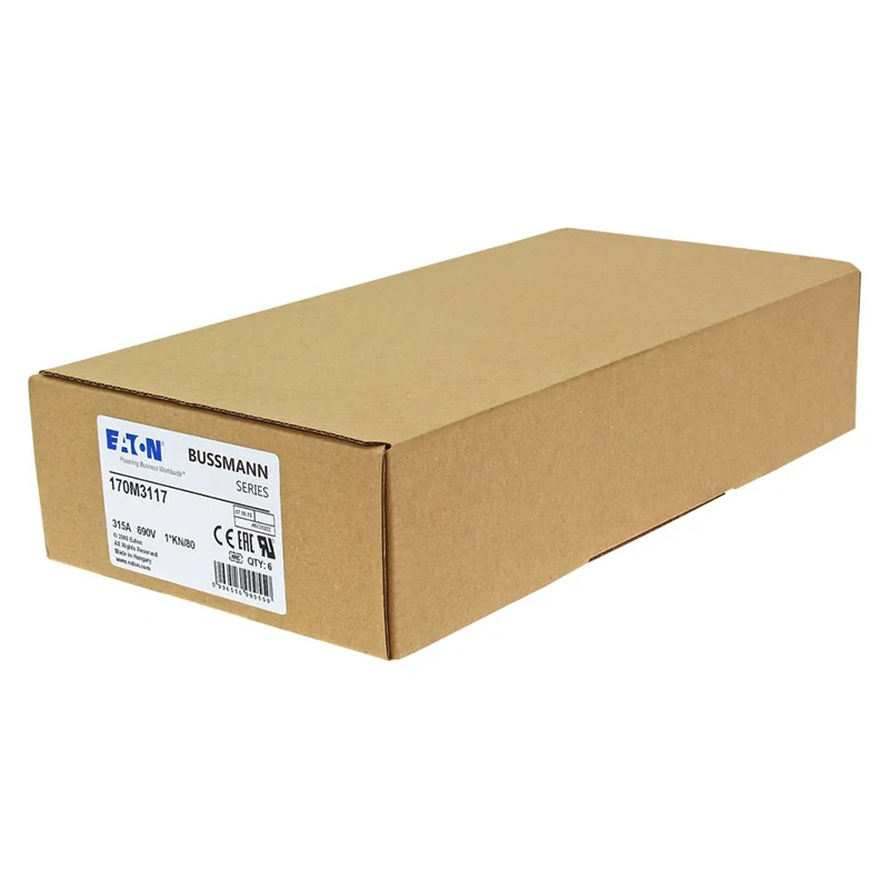 200A 690V Specialty Fuses 170M3115 Bussmann Fuse High Speed Square Body Fuse