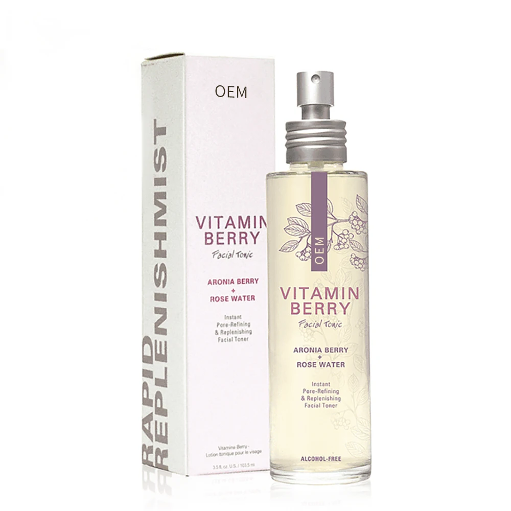 
 Оригинальный Тоник для лица от производителя, Тоник для лица с витаминами, ягодами, мгновенное очищение пор и пополнение лица  