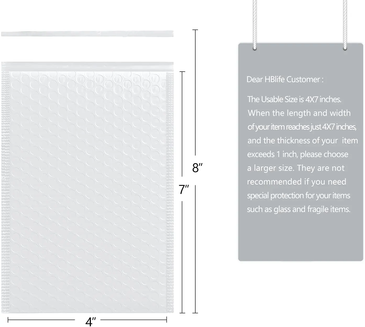 
Custom white color waterproof customized mailers color envelopes printed paper wrap large bubble mailer white padded envelope 