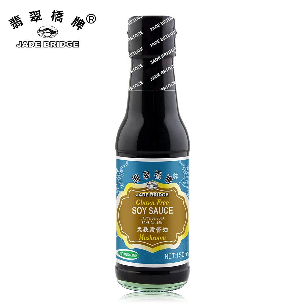 Liquid Brewed Mushroom Chinese Manufacturer Halal Dark Shoyu Soy Sauce