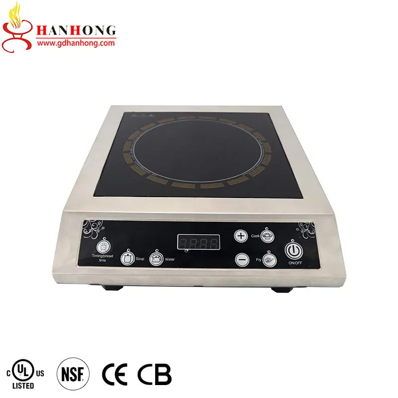 2020 Key Switch Portable Induction Cooktop ODM Induction Stove Electric Cooker High Power 3500W Commercial Induction Cooktop