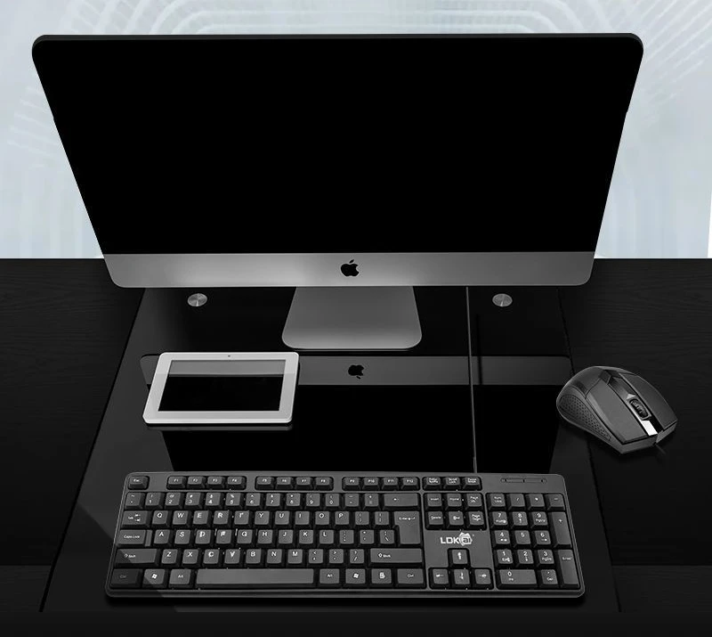 Высококачественная эргономичная Проводная игровая клавиатура и мышь для офиса OEM