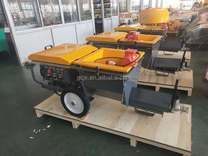 
JP70-P wall plastering machine used widely in Kuwait, malaysia, China 